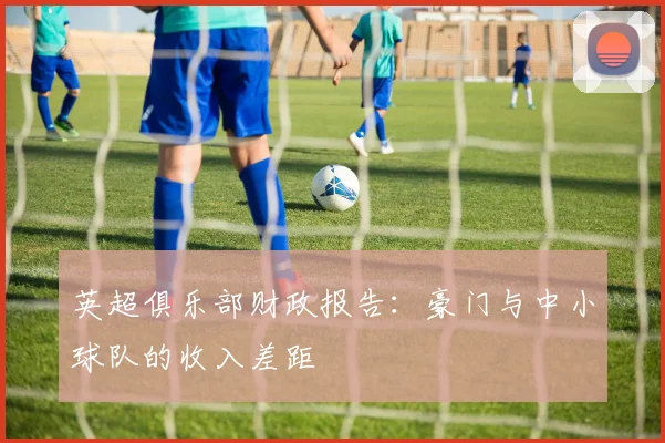 英超俱乐部财政报告：豪门与中小球队的收入差距